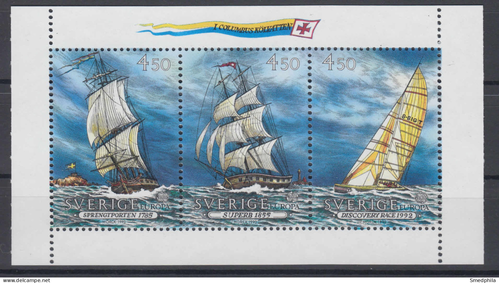 Sweden 1992 - Michel 1709-1711 MNH ** - Ongebruikt