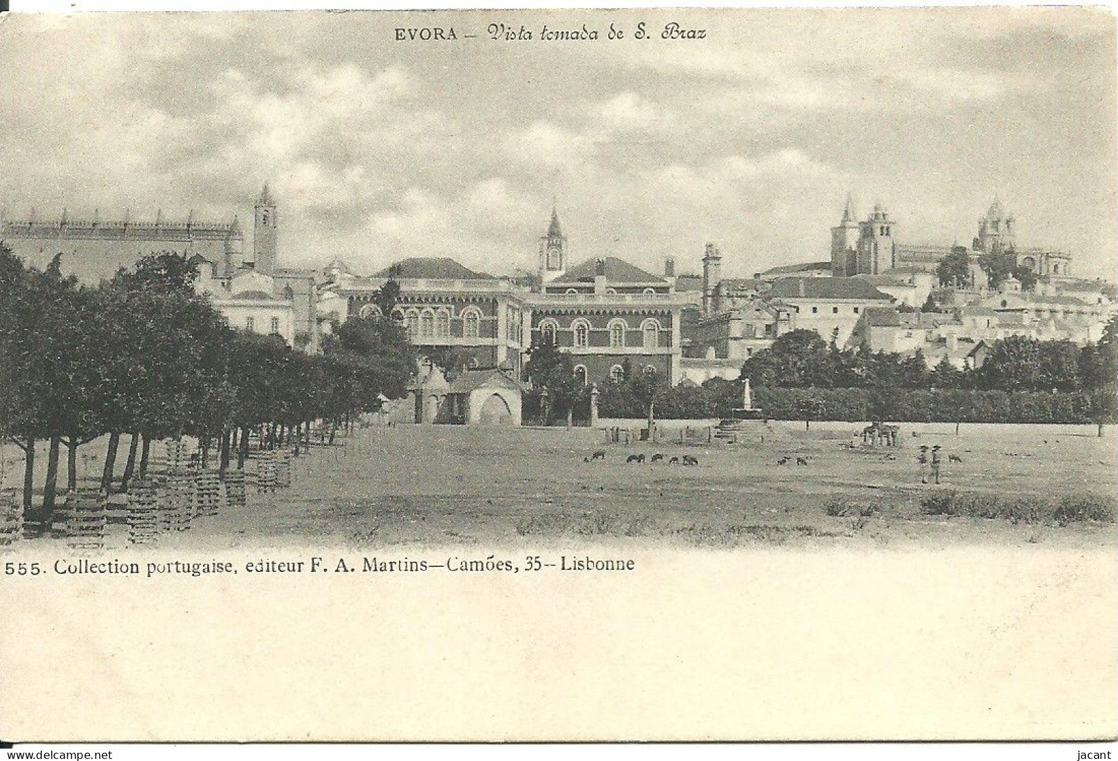 Portugal - Evora - Vista Tomada De S. Braz - Precurseur - Evora