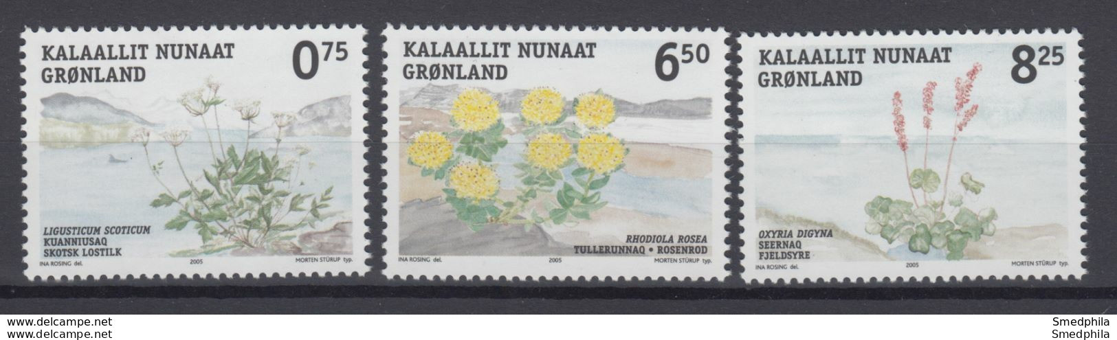 Greenland 2005 - Michel 454-456 MNH ** - Unused Stamps