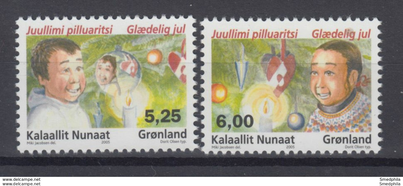 Greenland 2005 - Michel 450-451 MNH ** - Nuovi