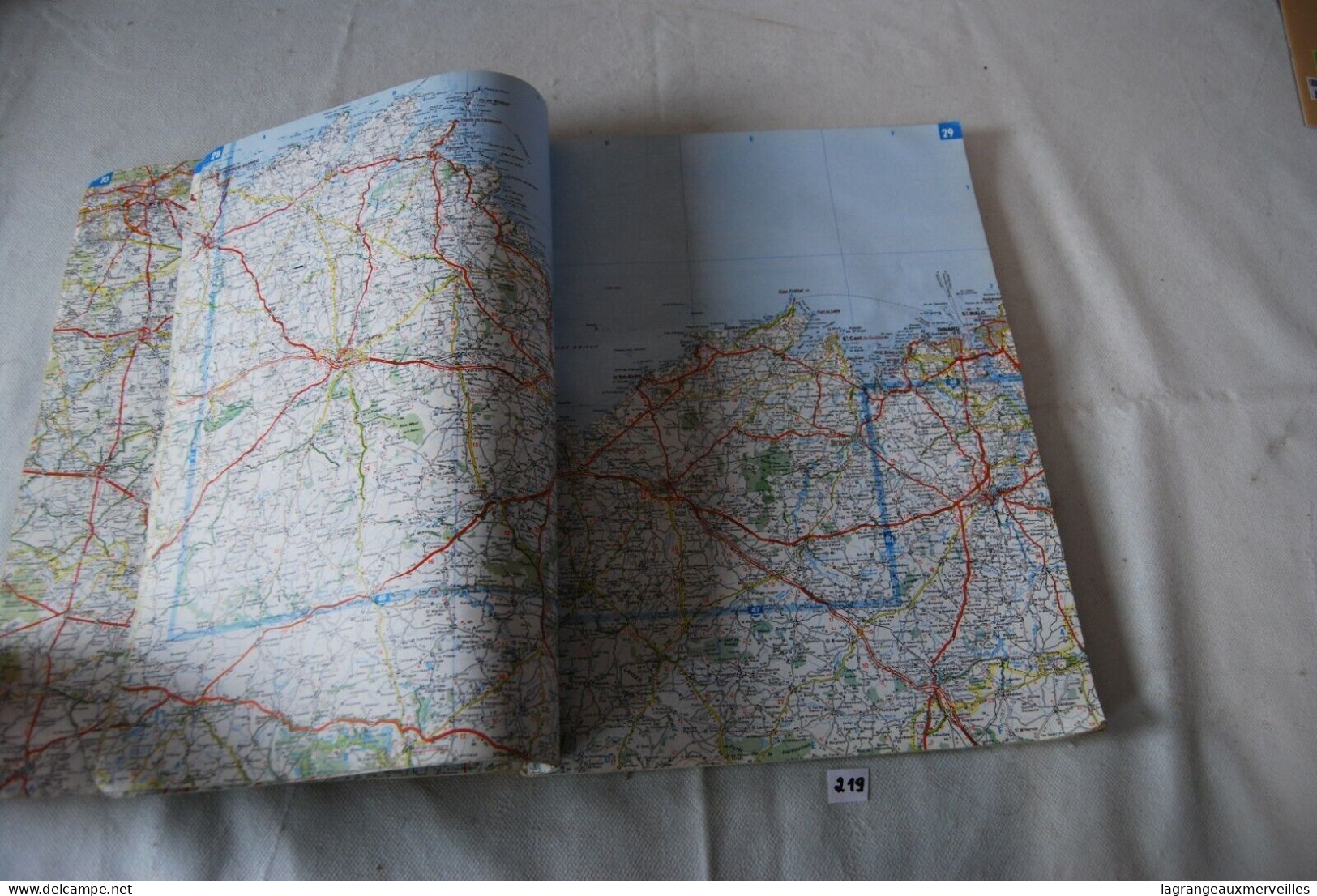 C219 Ancien Atlas Routier - Michelin - Michelin (guides)