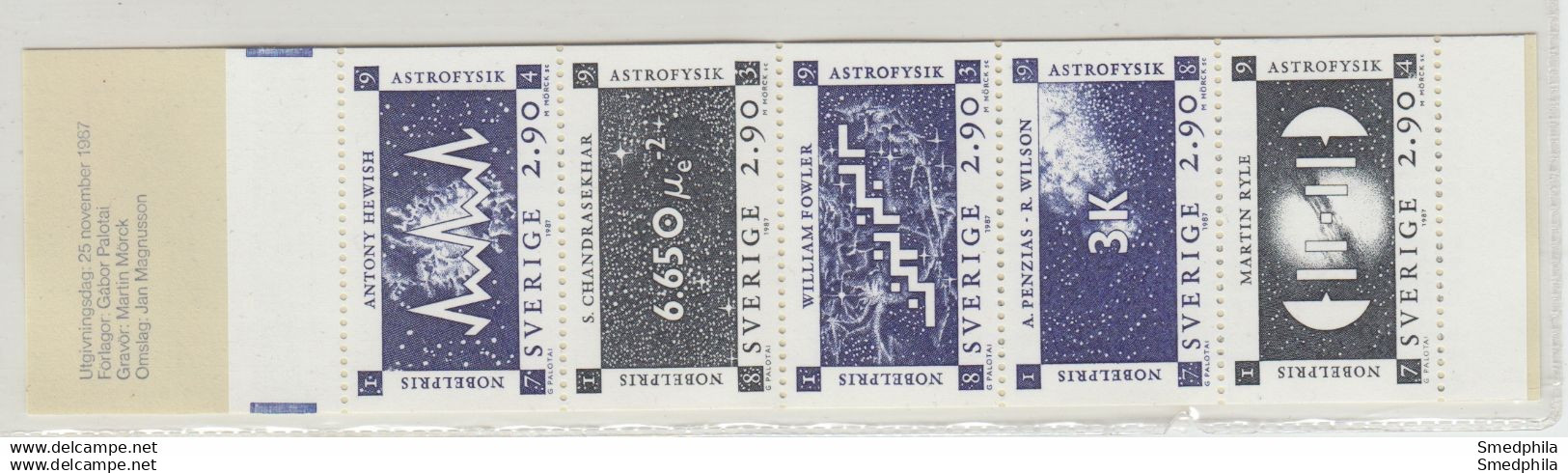 Sweden Booklet 1987 - Facit  382 MNH ** - 1981-..