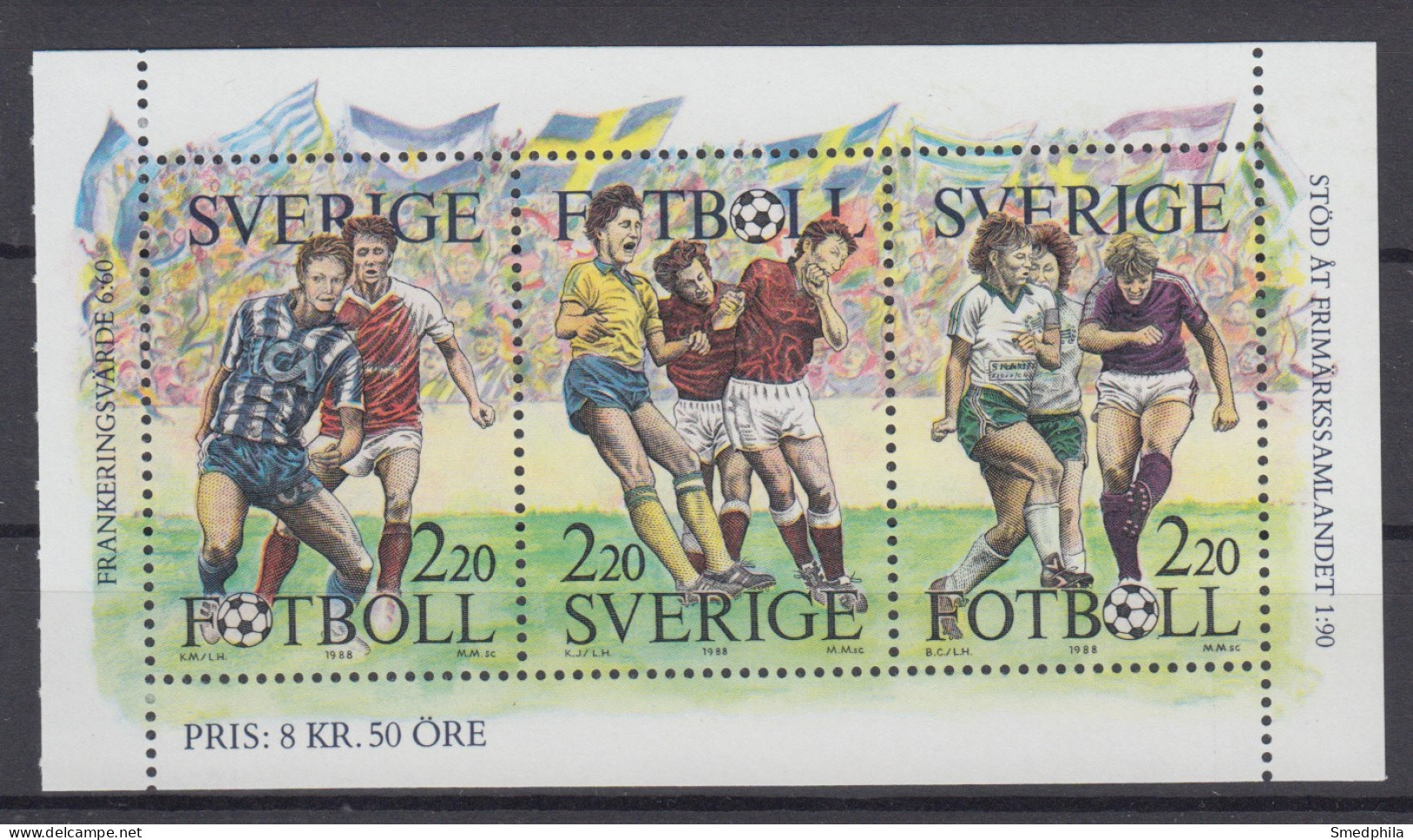 Sweden 1988 - Michel 1505-1507 MNH ** - Unused Stamps