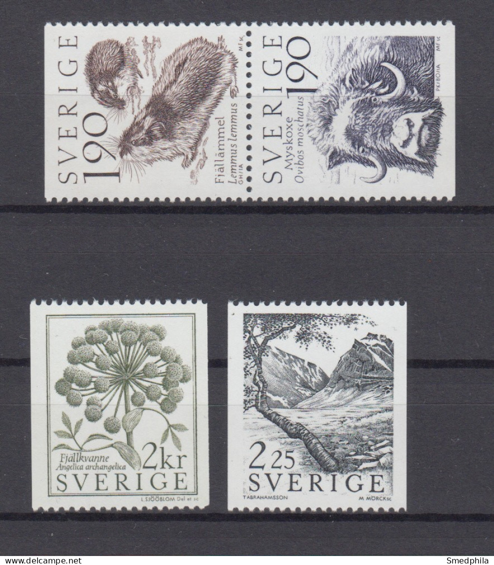 Sweden 1984 - Michel 1272-1275 MNH ** - Unused Stamps
