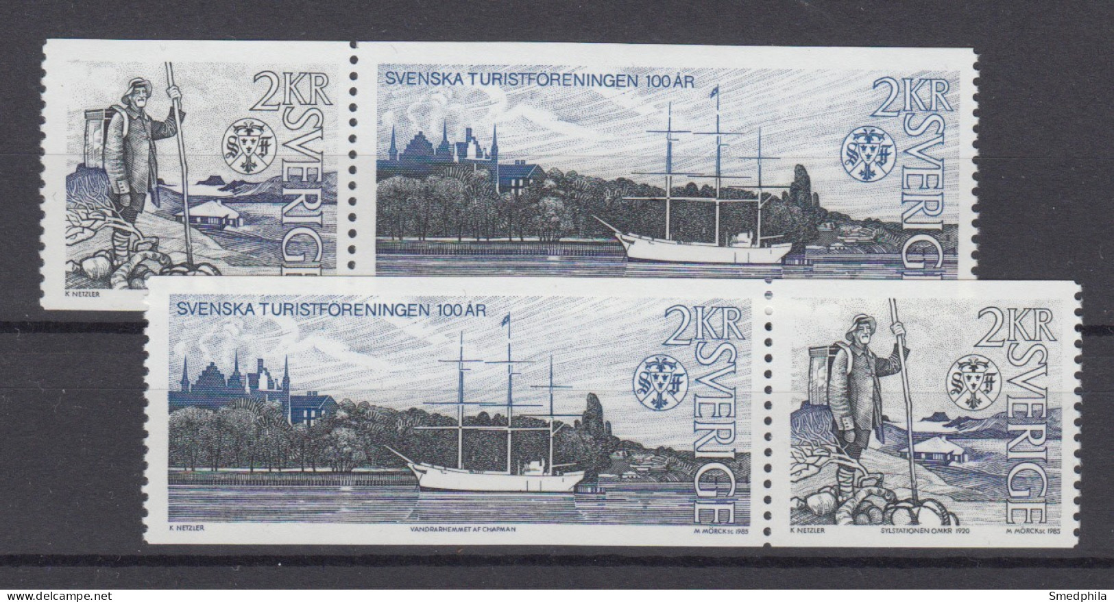 Sweden 1985 - Michel 1340-1341 MNH ** - Unused Stamps