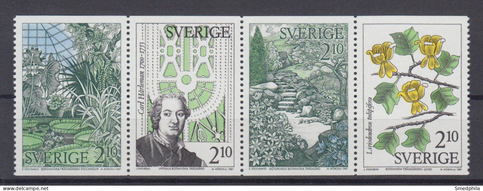 Sweden 1987 - Michel 1453-1456 MNH ** - Ongebruikt