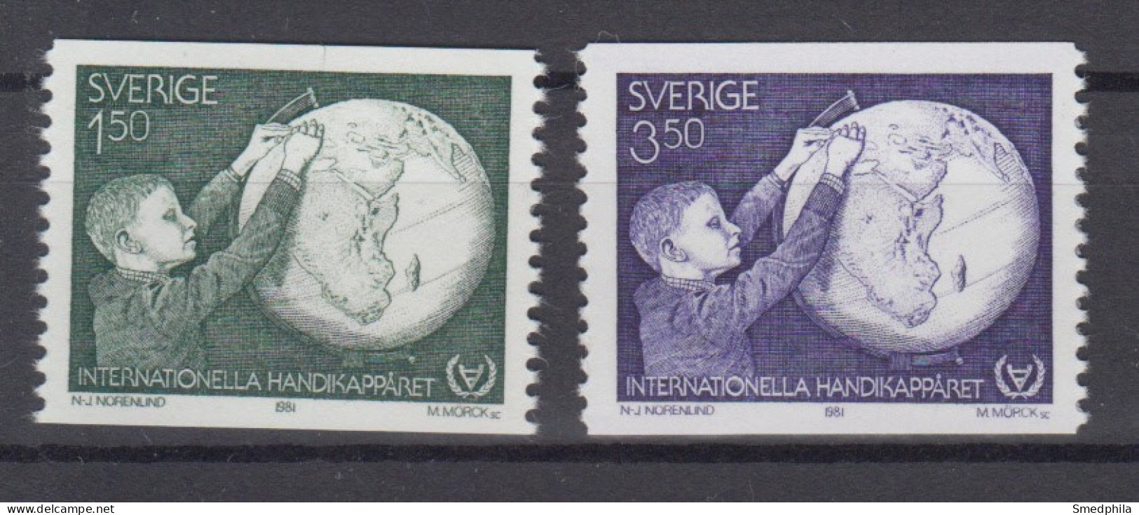 Sweden 1981 - Michel 1143-1144 MNH ** - Nuevos