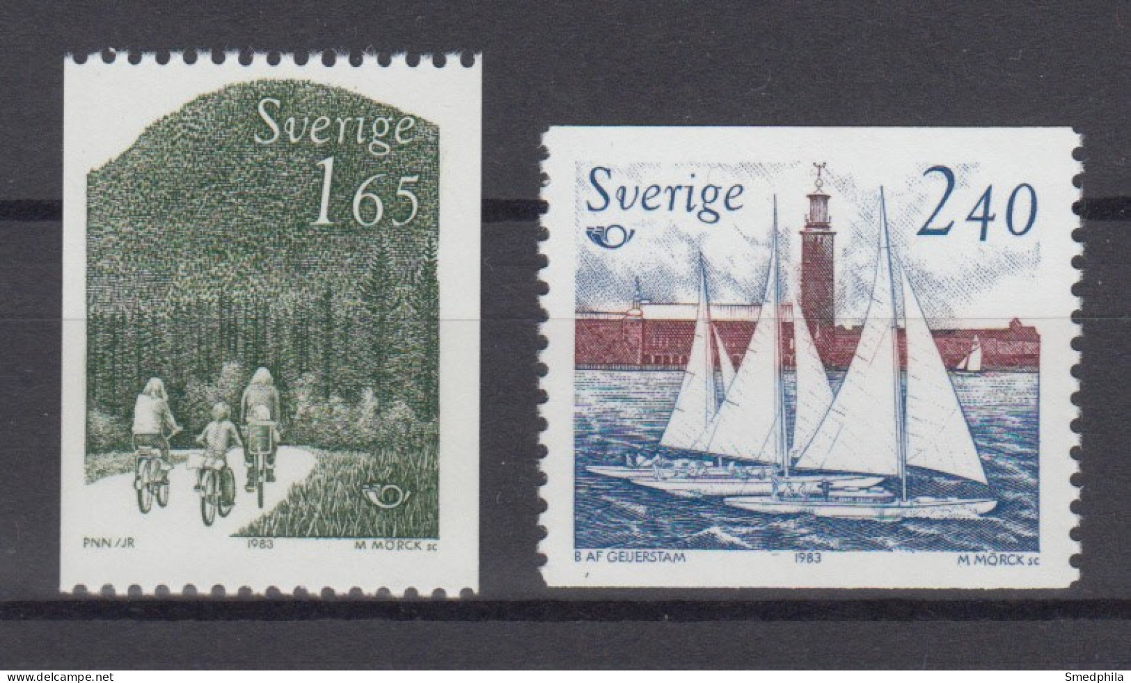 Sweden 1983 - Michel 1230-1231 MNH ** - Unused Stamps