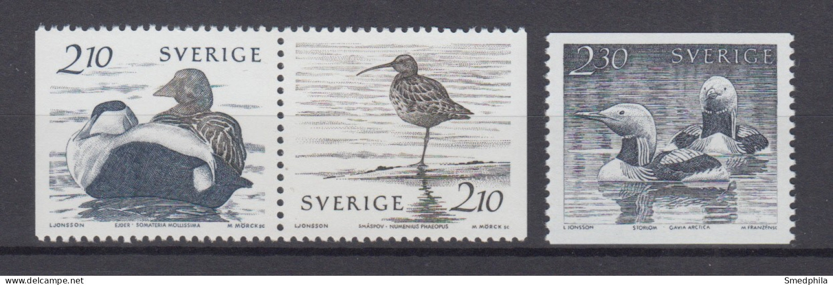 Sweden 1986 - Michel 1376-1378 MNH ** - Ongebruikt