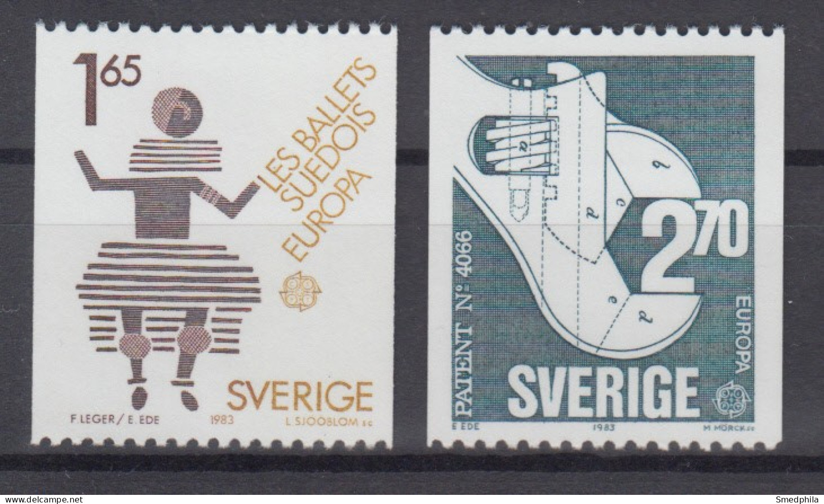 Sweden 1983 - Michel 1237-1238 MNH ** - Ongebruikt