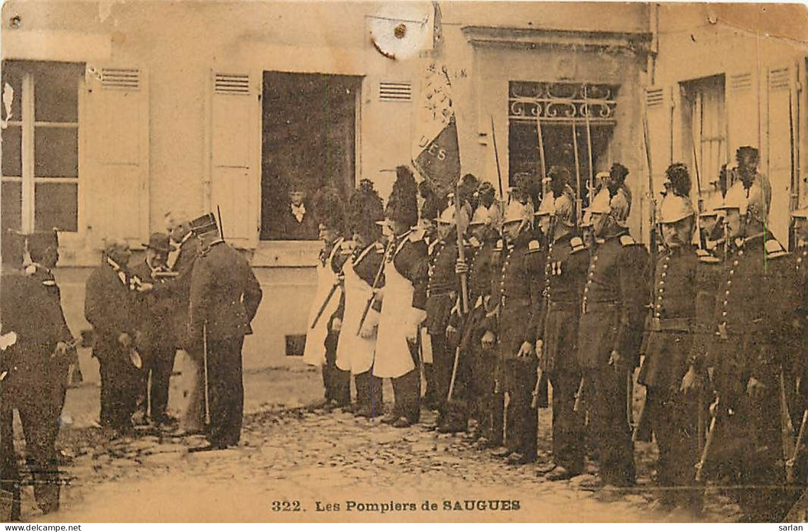 43 , SAUGUES , Les Pompiers , * 505 62 - Saugues