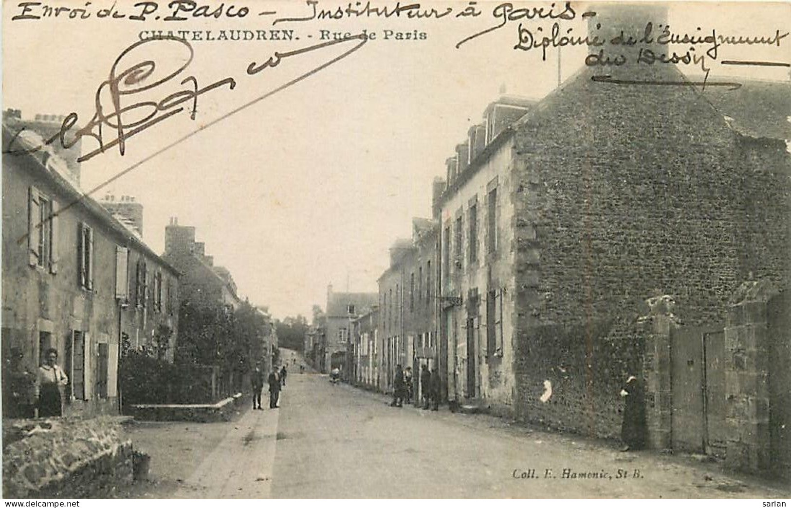 22 , CHATELAUDREN , Rue De Paris , * 505 17 - Châtelaudren