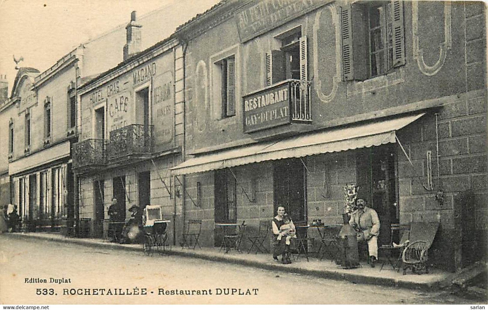 42 / ROCHETAILLEE / Restaurant Duplat / * 506 54 - Rochetaillee