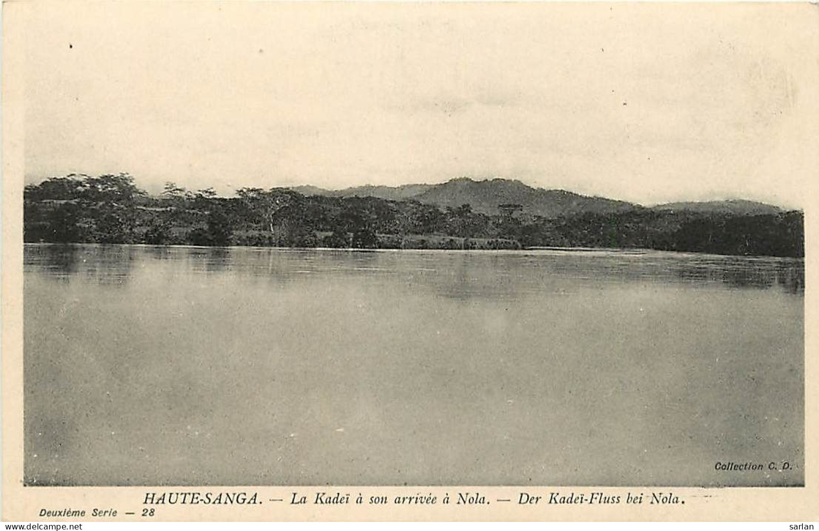 République Centrafricaine / Haute-Sanga / La Kadéï à Son Arrivée à Nola / * 507 99 - Zentralafrik. Republik