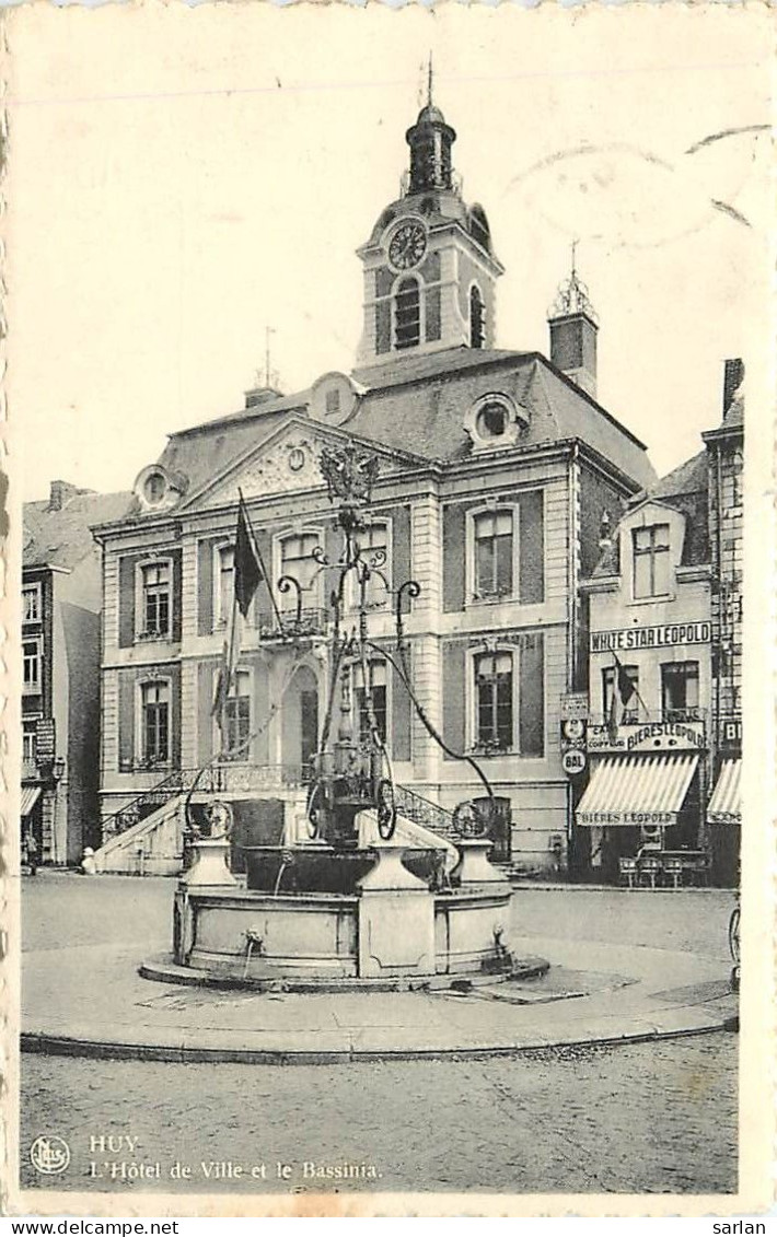 BELGIQUE / HUY / L'hotel De Ville Et Le Bassinia / * 507 57 - Huy