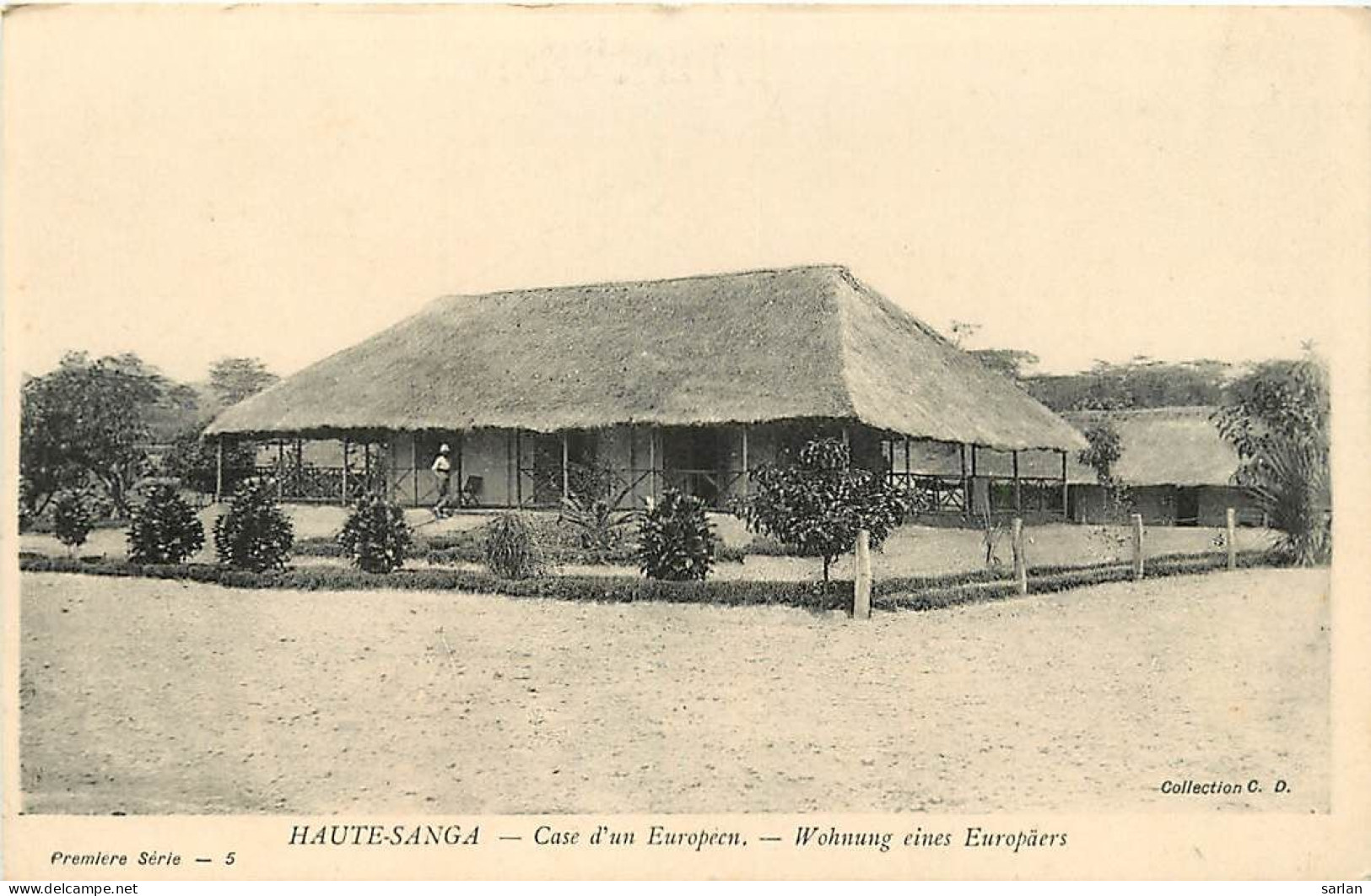 République Centrafricaine / Haute-Sanga / Case D'un Européen / * 507 93 - Zentralafrik. Republik