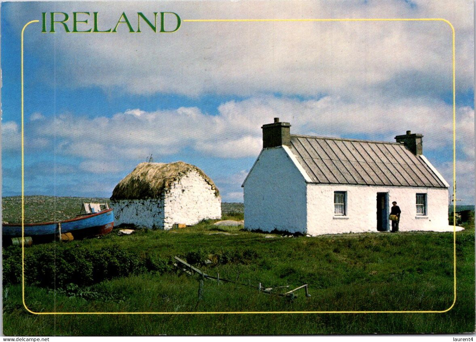 6-4-2024 (1 Z 11) Ireland - Farm (posted To Australia 1990) - Fermes