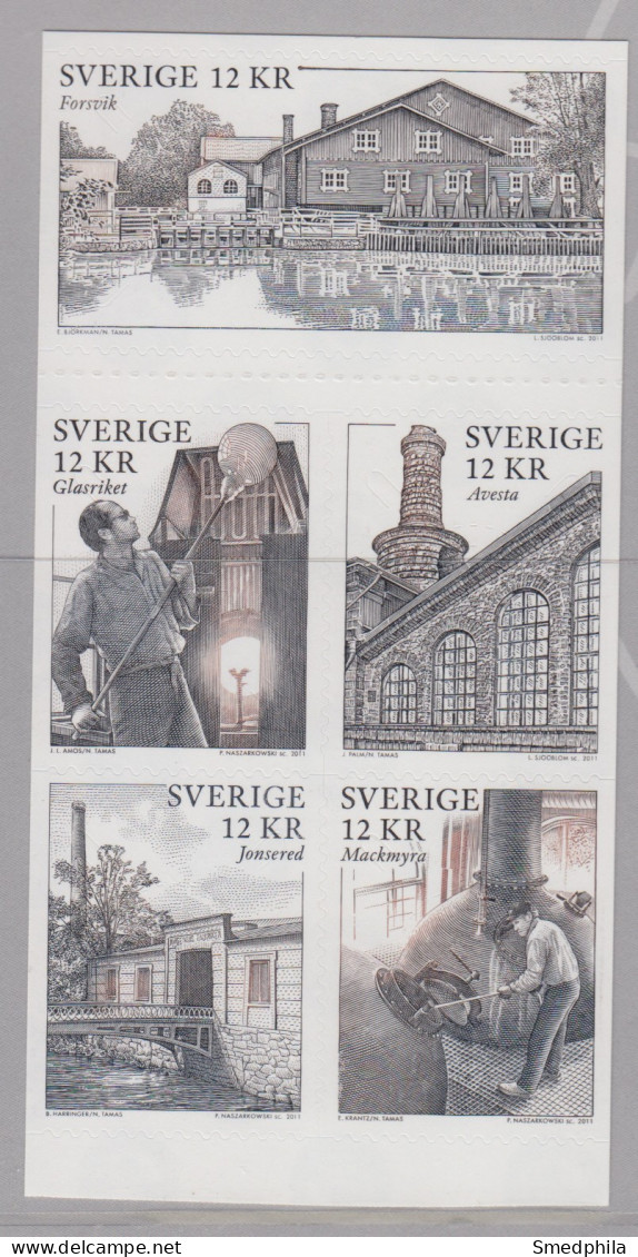 Sweden 2011 - Michel 2804-2808 MNH ** - Unused Stamps