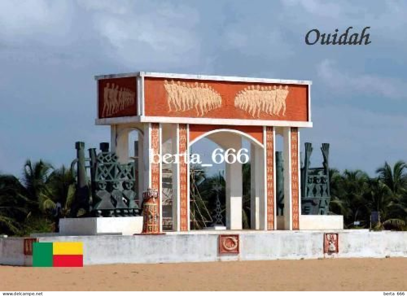 Benin Ouidah Door Of No Return Monument New Postcard - Benin