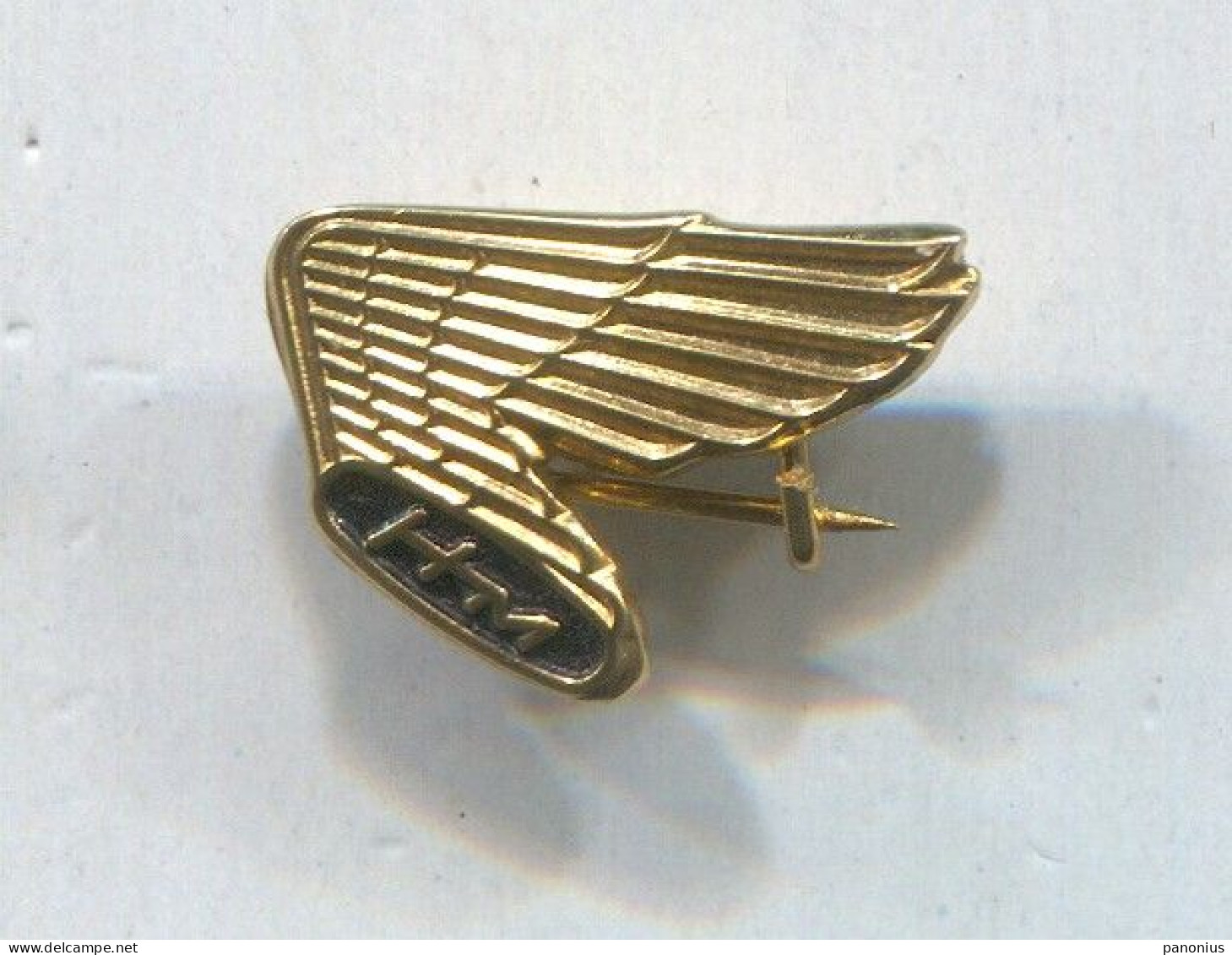 Motorcycle Motorbike Motorrad Motociclo - HM HONDA, Vintage Pin Badge Abzeichen - Moto