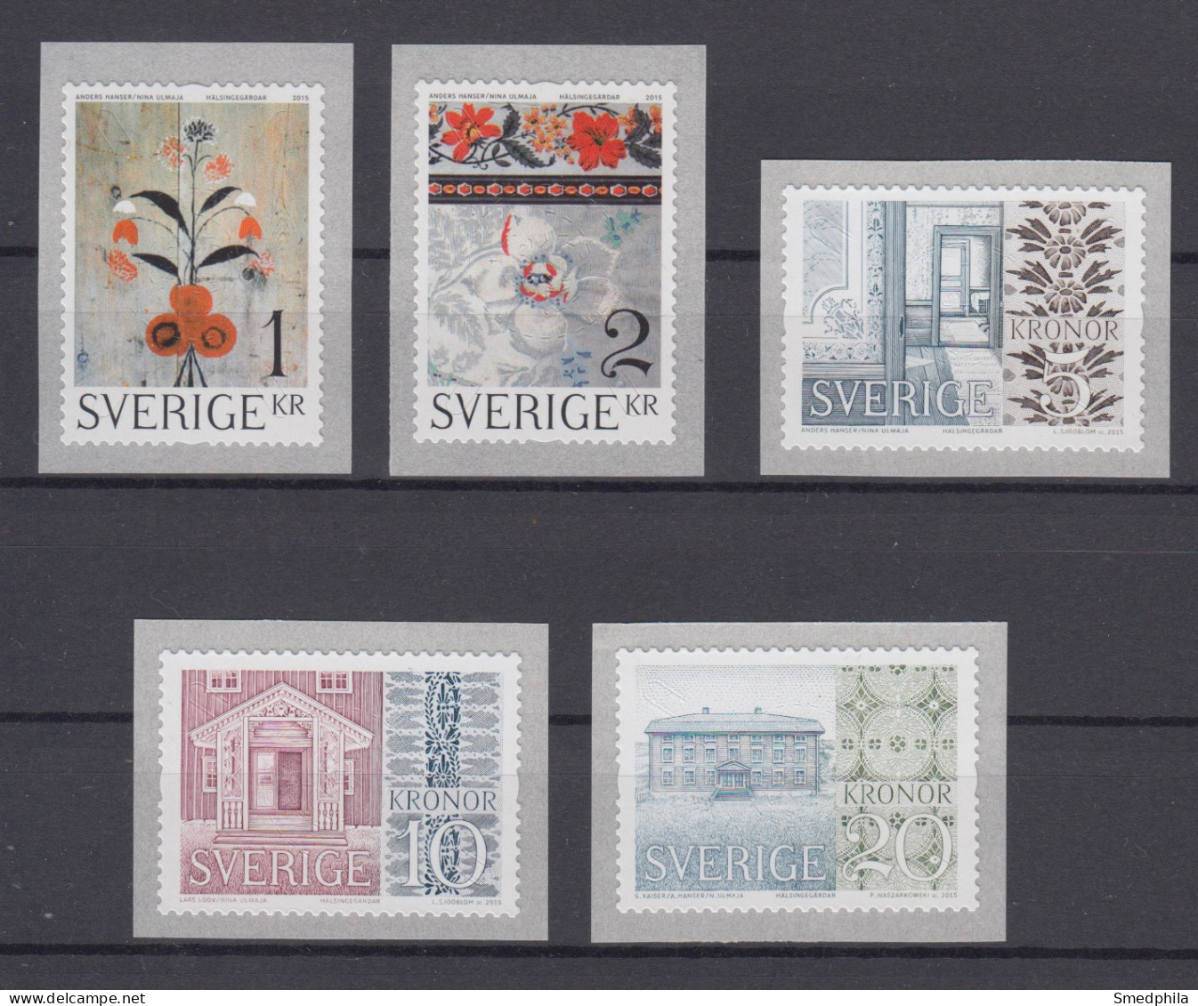 Sweden 2015 - Michel 3057-3061 MNH ** - Nuovi