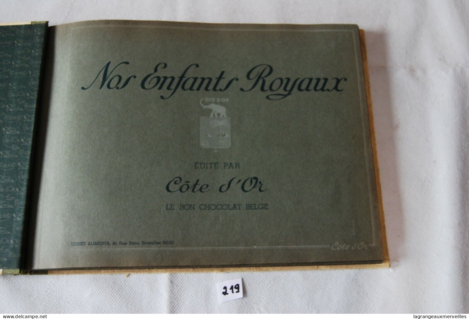 C219 Livre - Cote D'Or - Nos Enfants Royaux - Anciennes Photos - Non Classificati