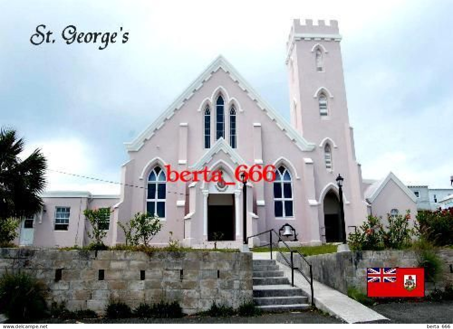 Bermuda St. George's Salvation Army Church New Postcard - Bermuda