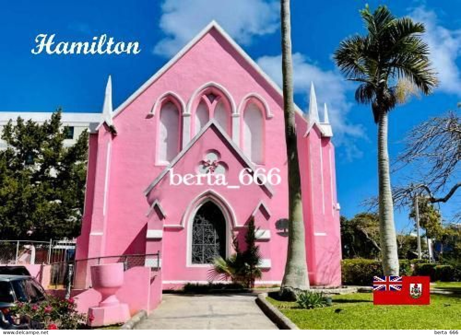 Bermuda Hamilton St. Andrew's Church New Postcard - Bermudes