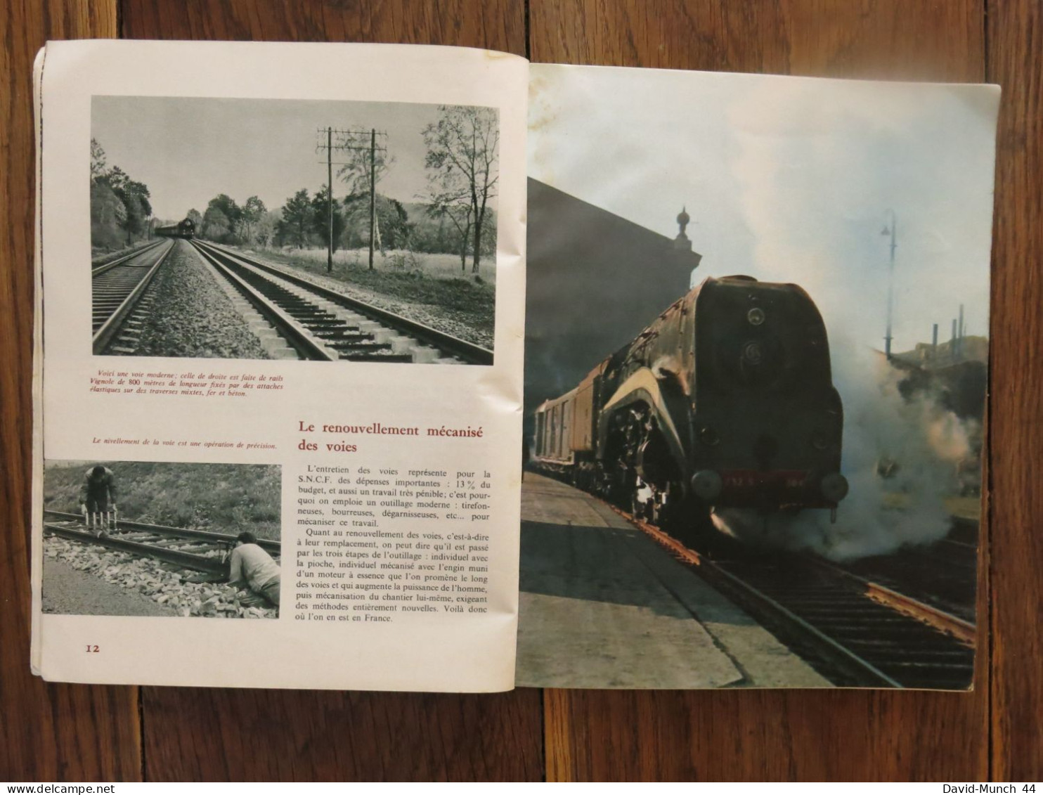 (Revue) Les Chemins De Fer En France. Société Nationale Des Chemins De Fer Français. Numéro 102, 1955 - Eisenbahnen & Bahnwesen