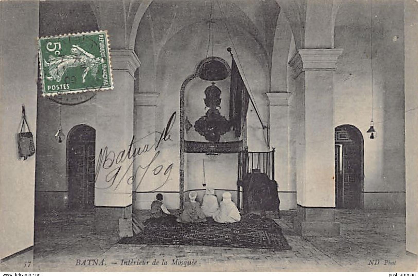 BATNA - Intérieur De La Mosquée - Ed. Neurdein ND Phot. 57 - Batna