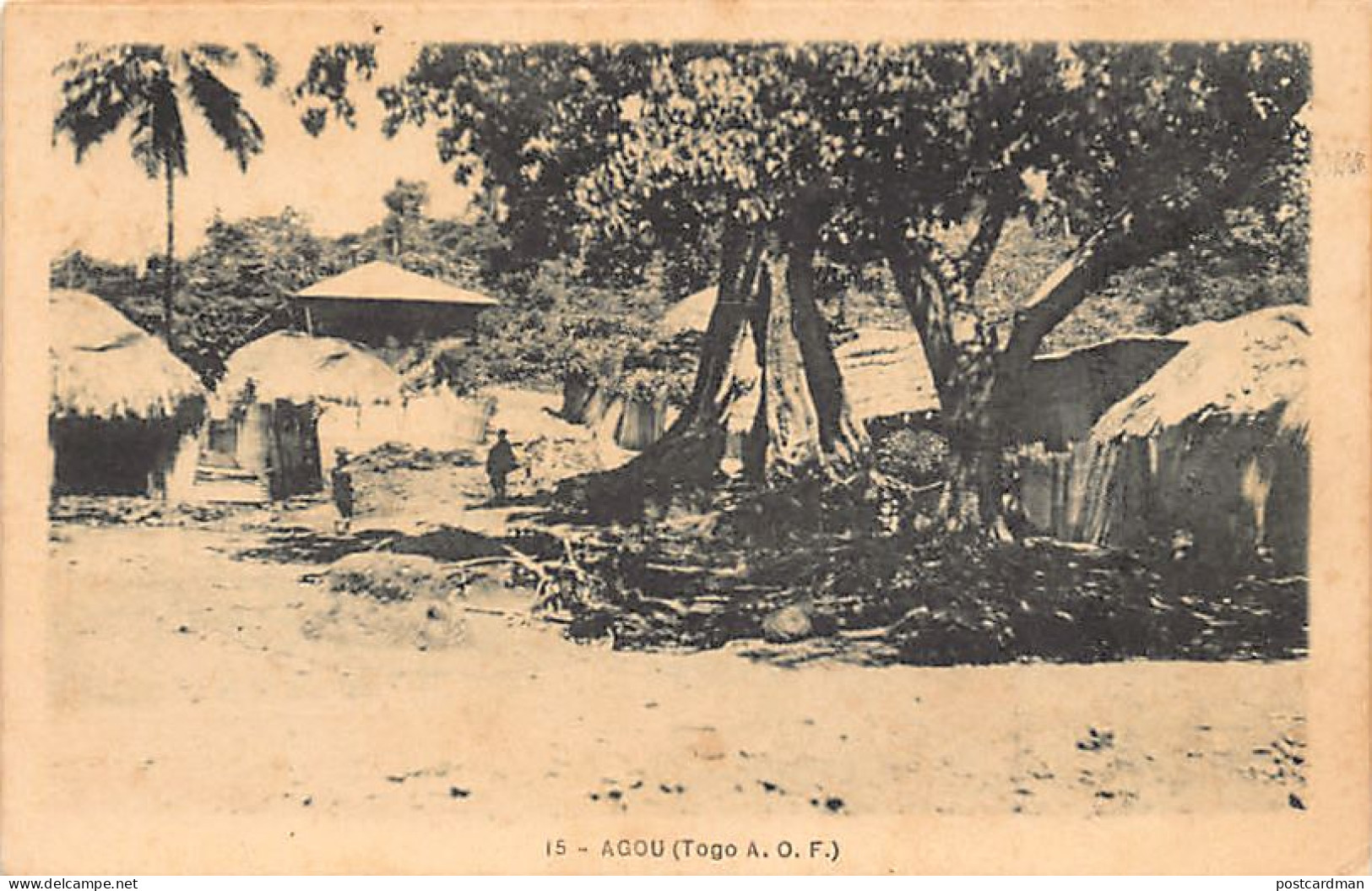 TOGO - AGOU - Vue Du Village - Ed. A. Blondé 15 - Togo