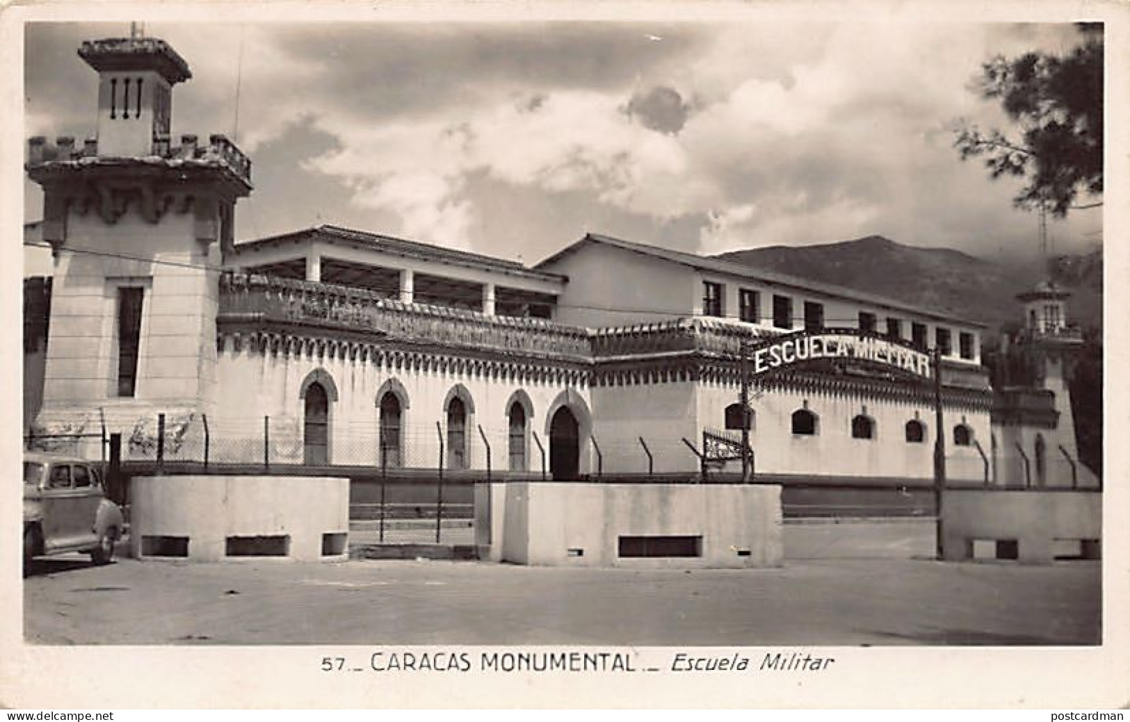 Venezuela - Caracas Monumental - Escuela Militar - Ed. Desconocido 57 - Venezuela