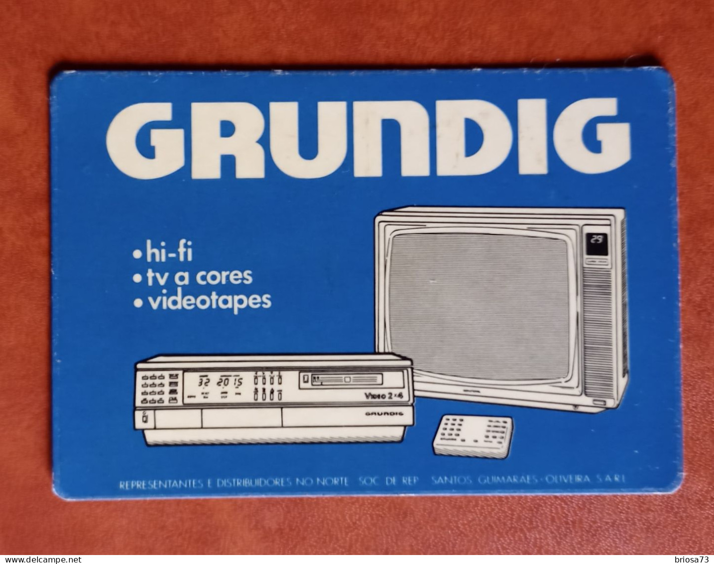 Calendrier De Poche  Grundig 1983 - Petit Format : 1981-90