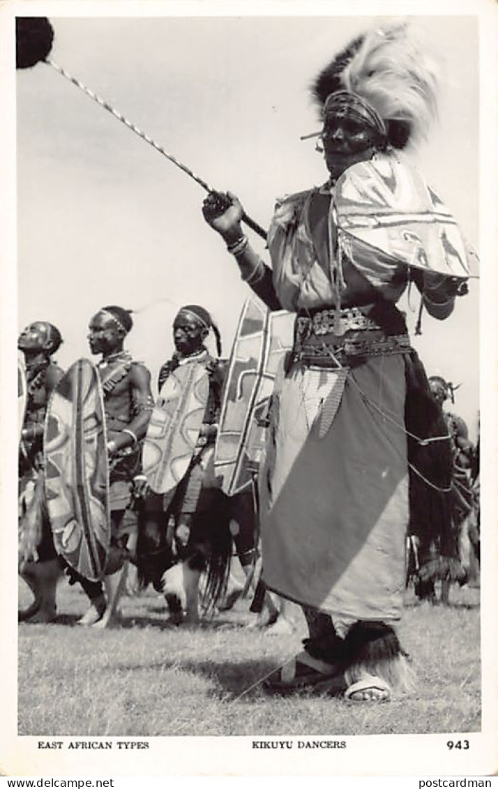 Kenya - East African Types - Kikuyu Dancers - Publ. S. Skulina - Pegas Studio - Africa In Pictures 943 - Kenia
