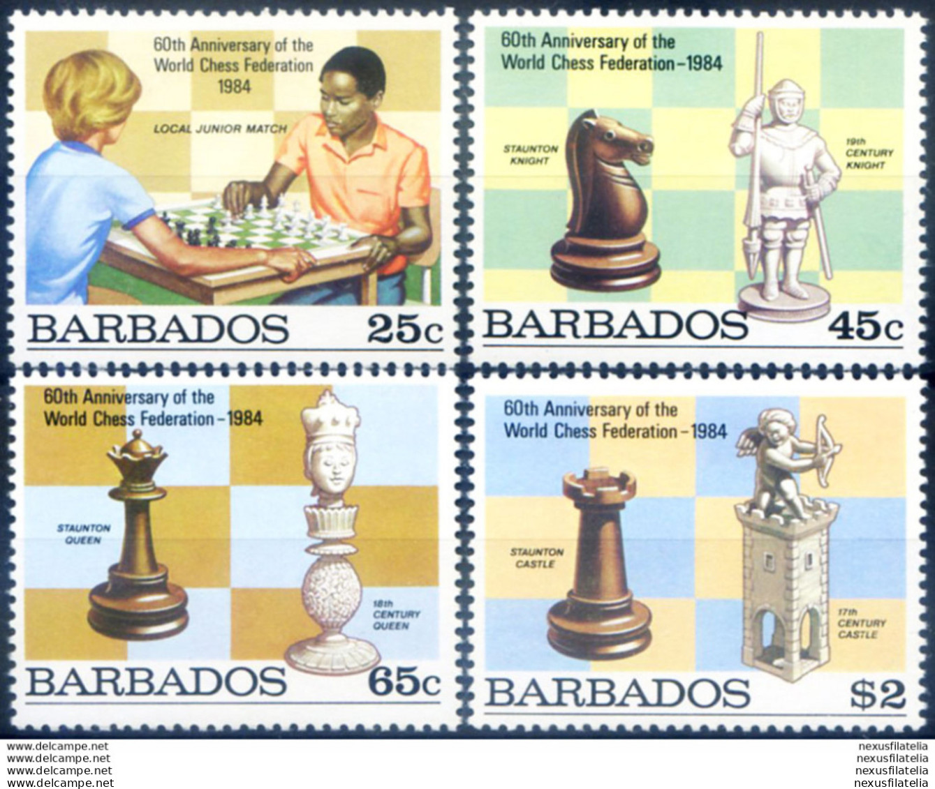 Scacchi 1984. - Barbados (1966-...)