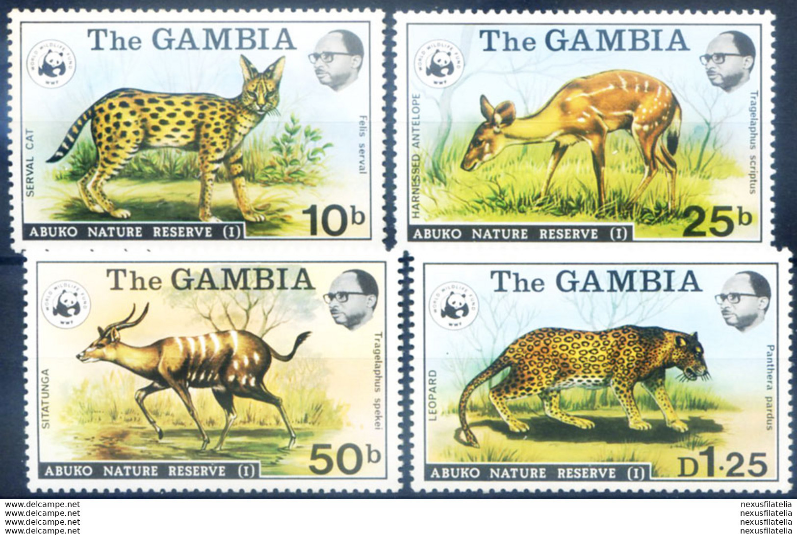 Fauna Selvatica. WWF 1976. - Gambia (1965-...)