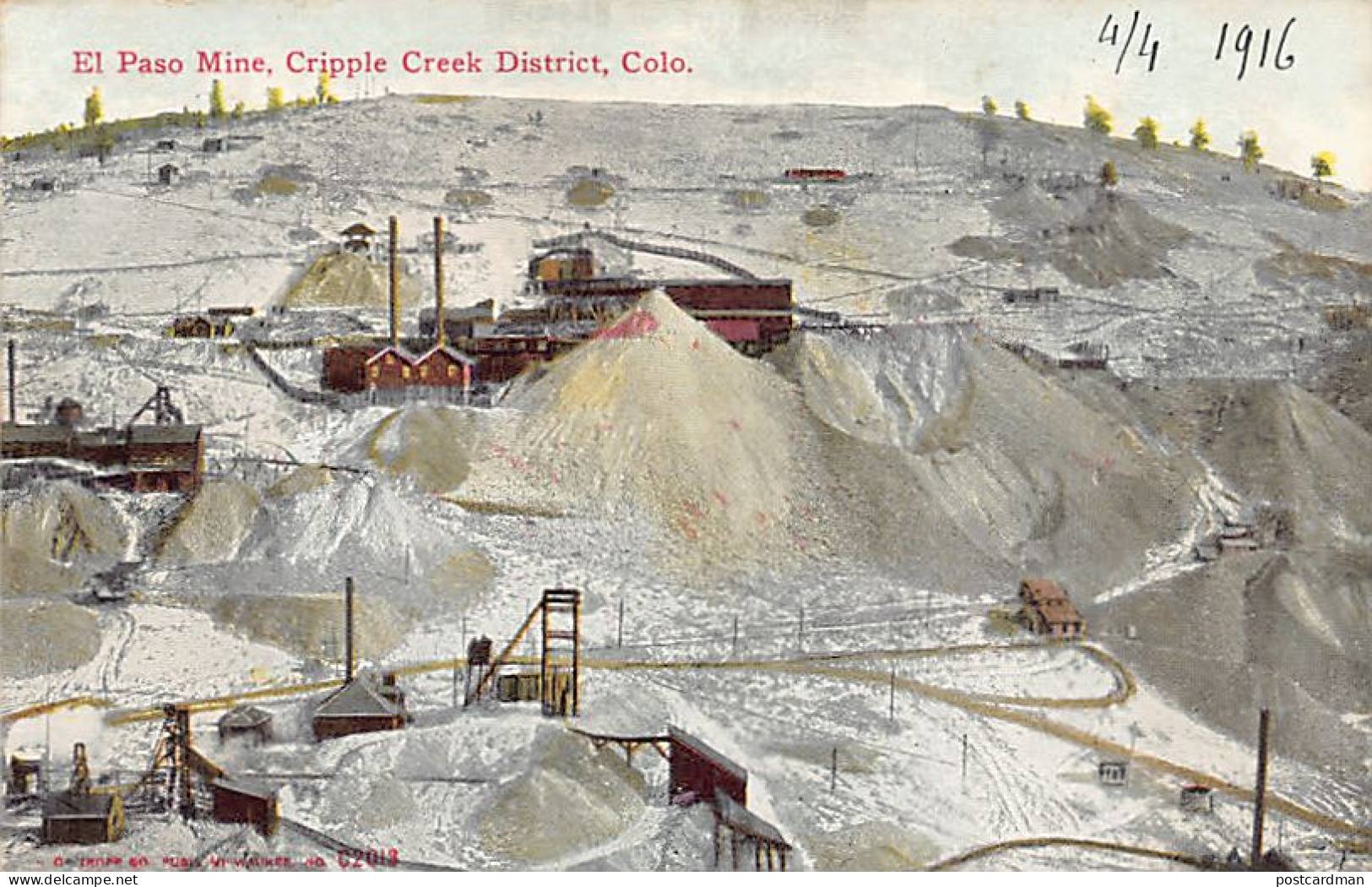 Cripple Creek District (CO) El Paso Mine - Autres & Non Classés