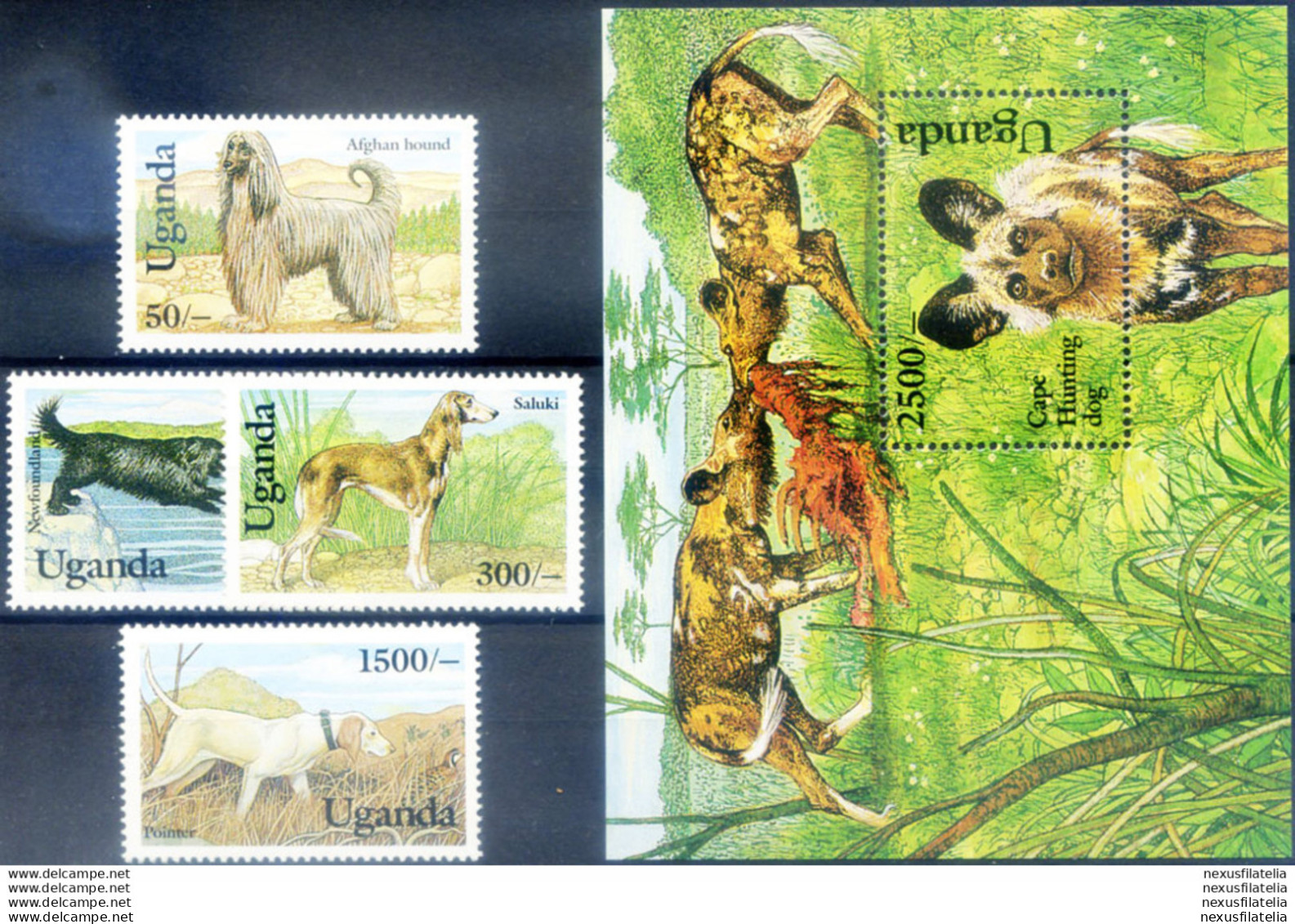 Fauna. Cani 1993. - Uganda (1962-...)