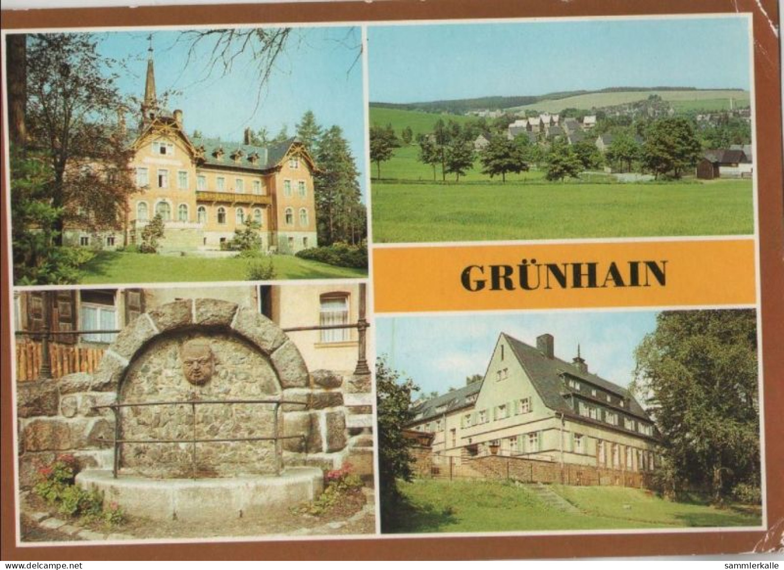 82679 - Grünhain - U.a. Kurheim - 1988 - Gruenhain