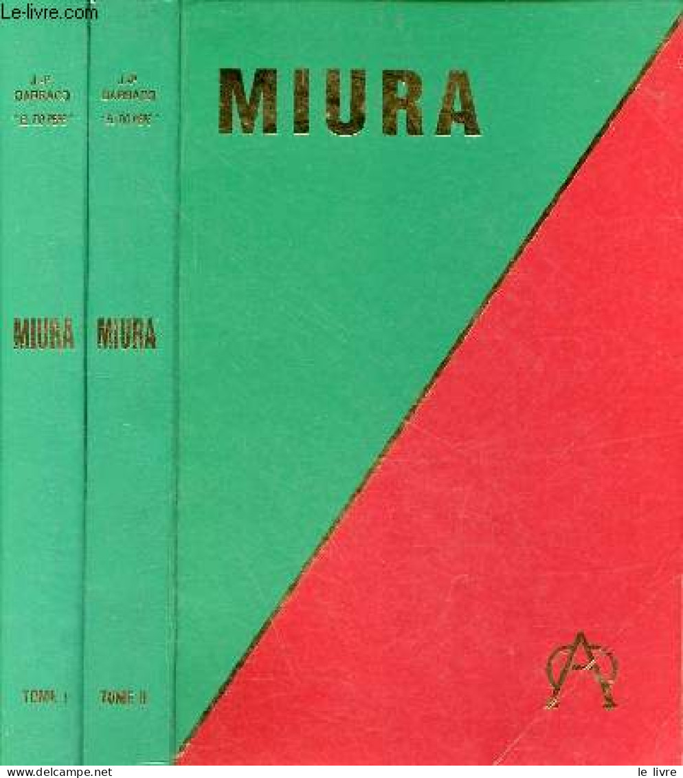 Miura Contribution à L'historique De La Fiesta Brava Et D'un élevage Prestigieux - Tome 1 + Tome 2 (2 Volumes) - Dédicac - Signierte Bücher