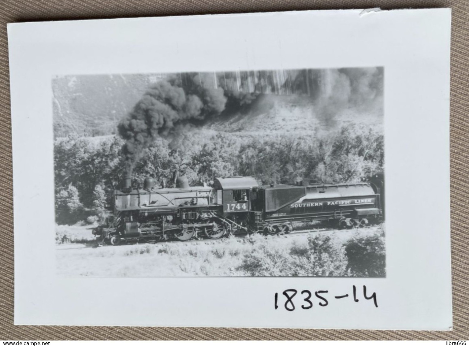 Southern Pacific No. 1744 "M-6" - 12,5 X 9 Cm. (REPRO PHOTO ! - Zie Beschrijving - Voir Description - See Description) ! - Ternes