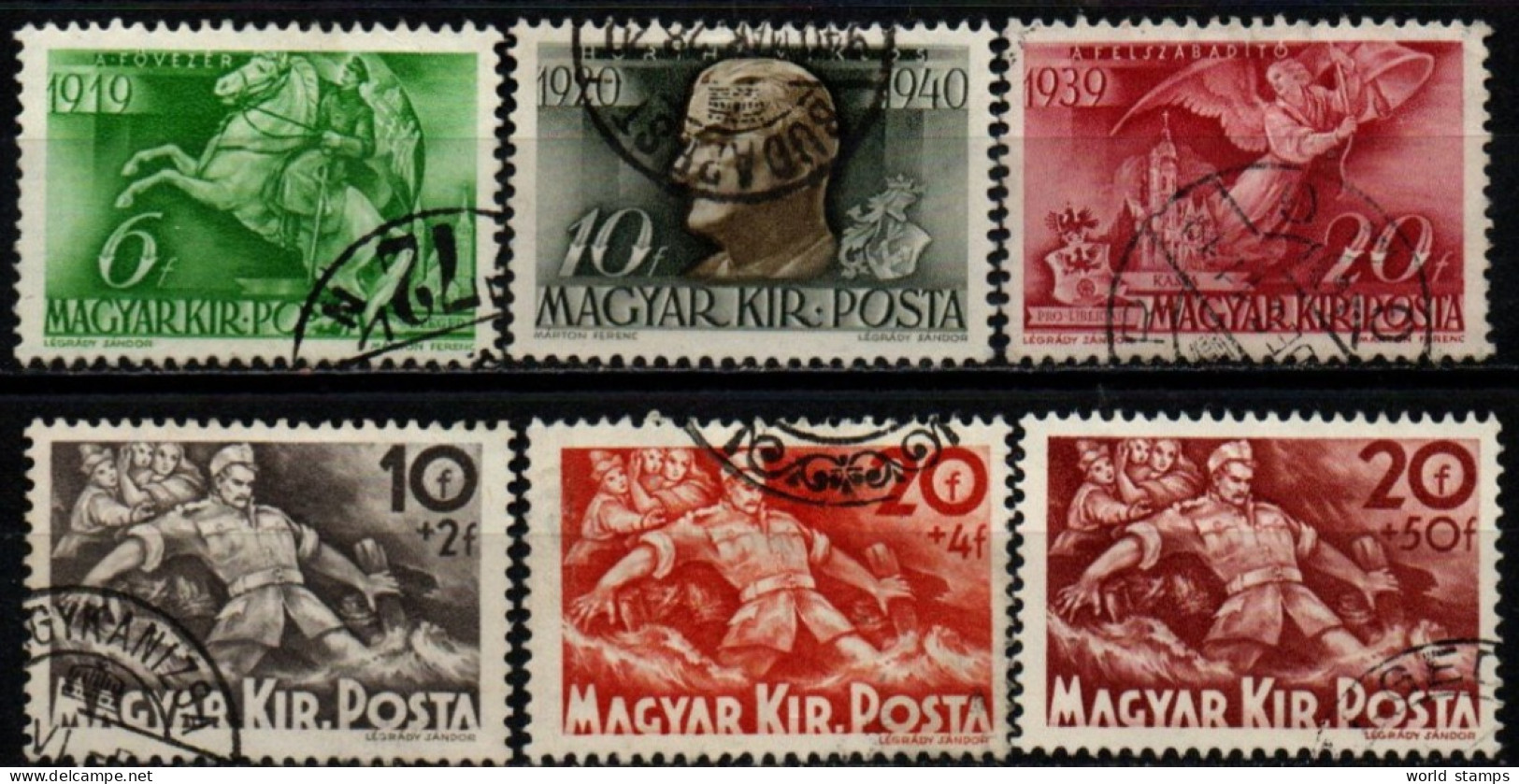 HONGRIE 1940 O - Used Stamps
