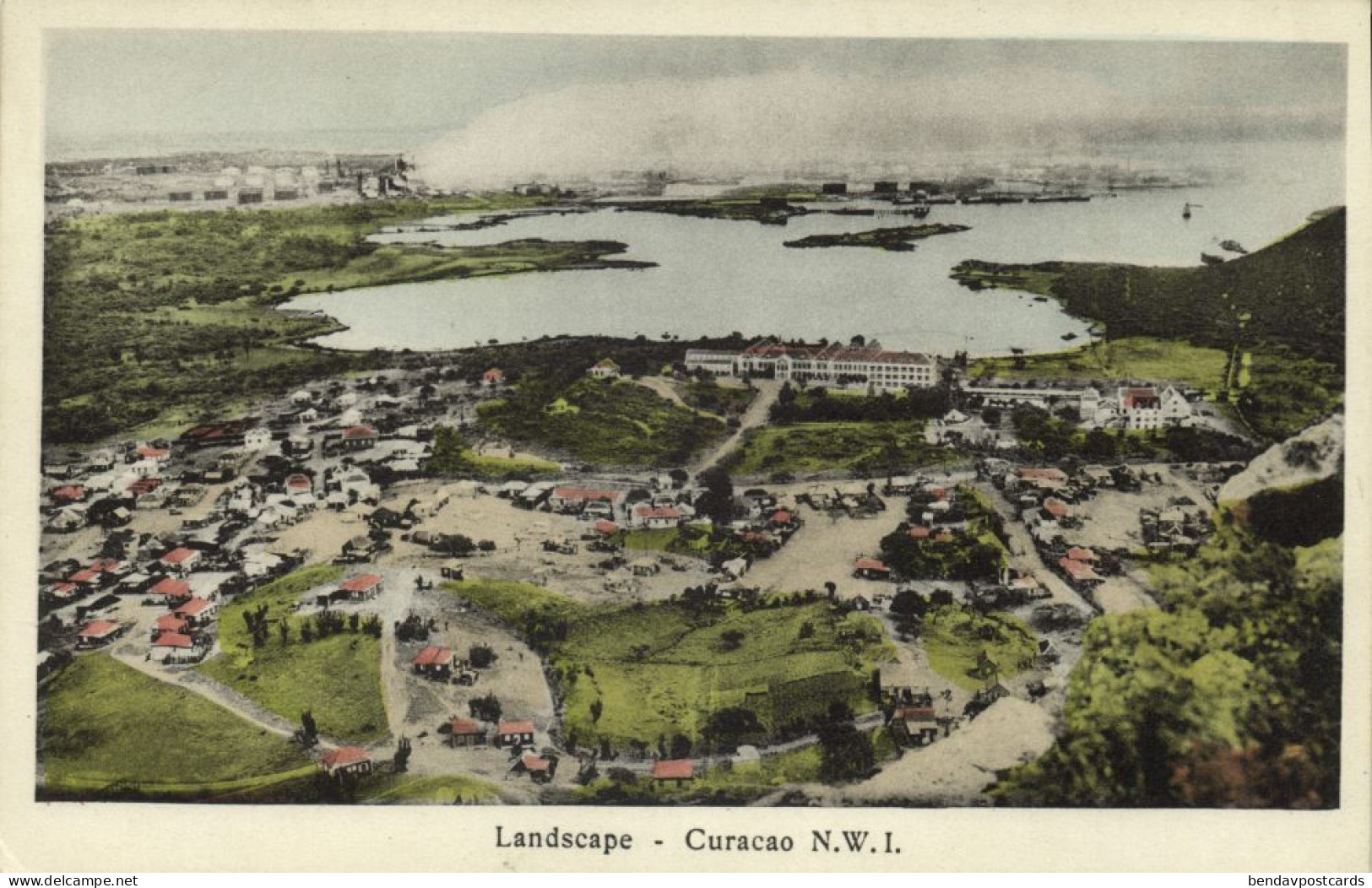 Curacao, N.W.I., WILLEMSTAD, Landscape (1920s) Postcard - Curaçao