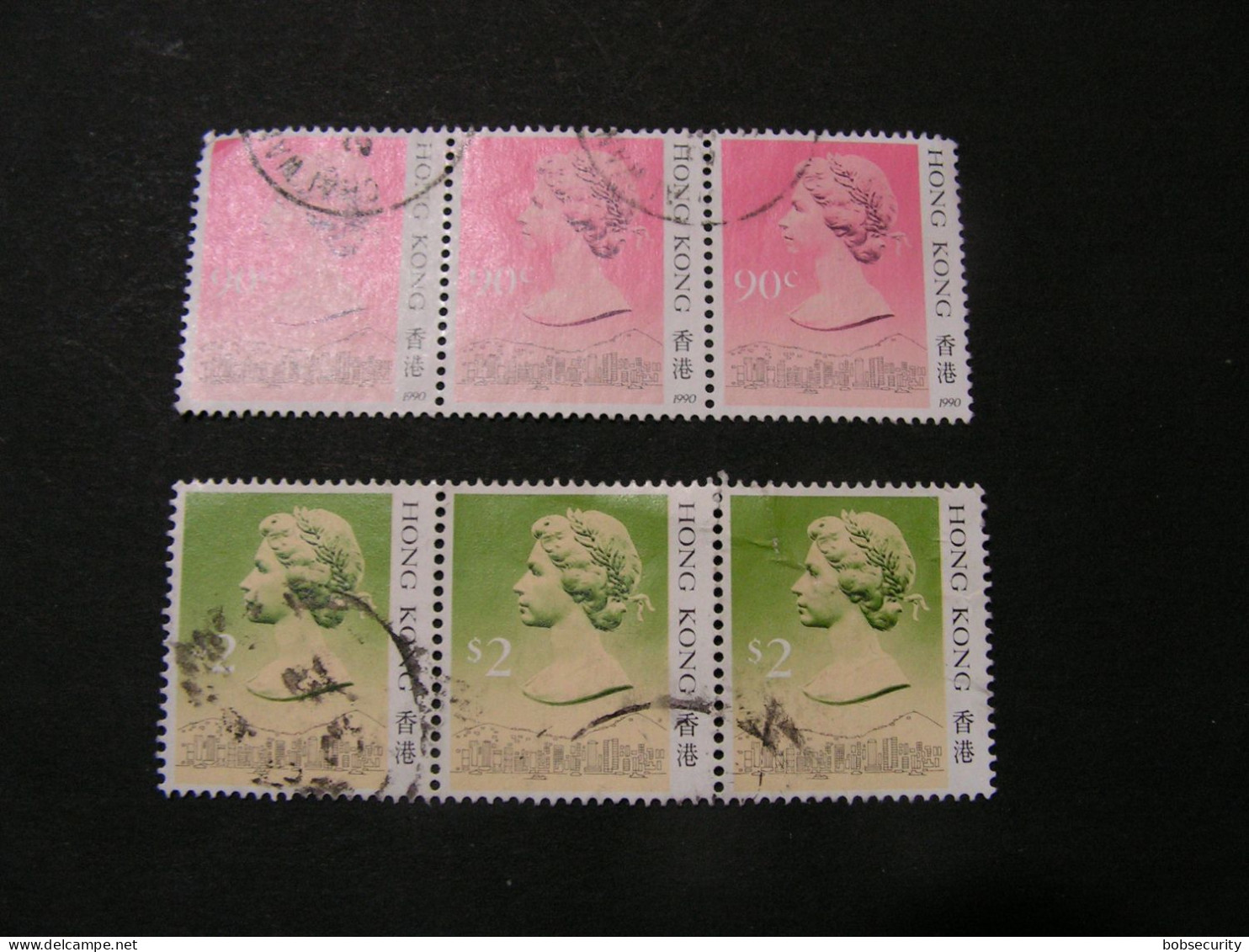 HK 1987  Lot Mit Elisabeth - Used Stamps