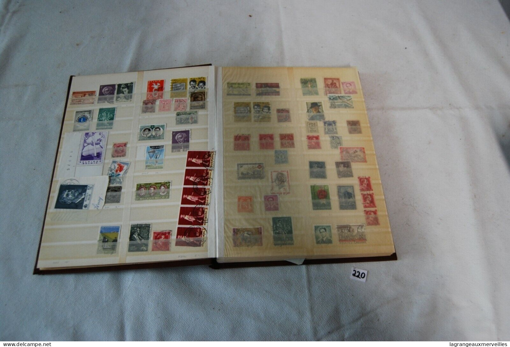 C220 Ancien Livret De Collection - Timbres Divers 4 - Collections (en Albums)