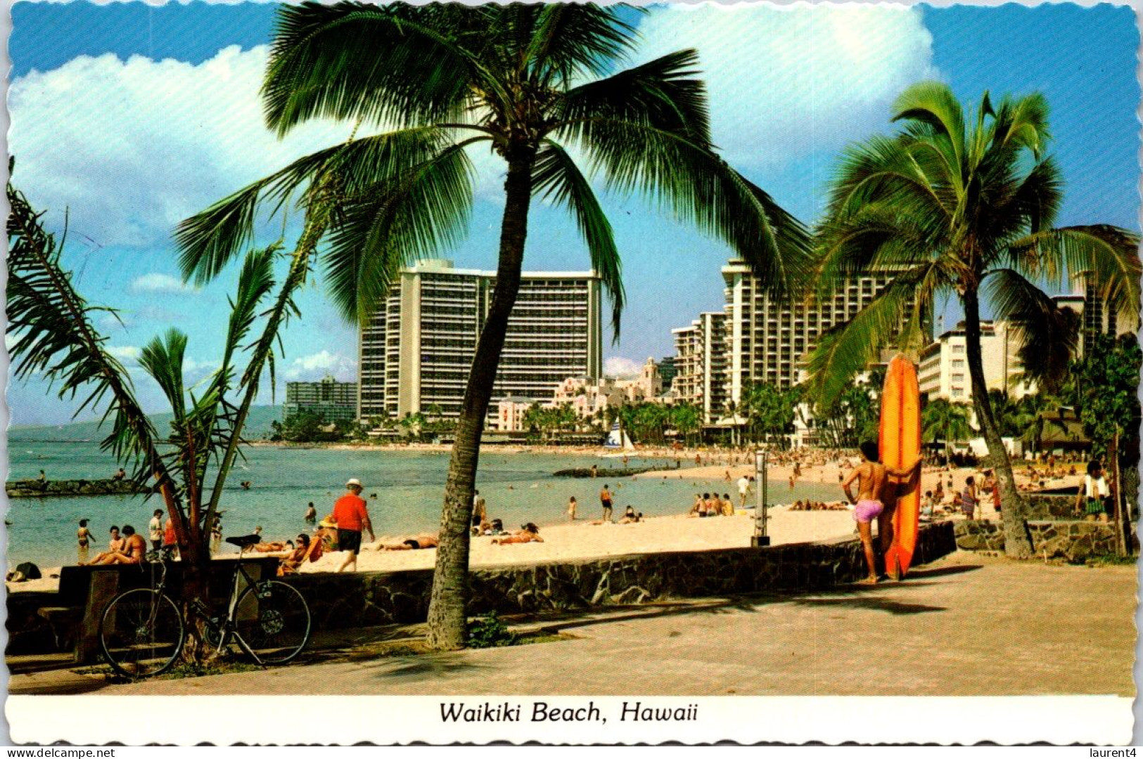 6-4-2024 (1 Z 12) USA - Hawaii Waikiki Beach (hotel) 2 Postcards - Honolulu