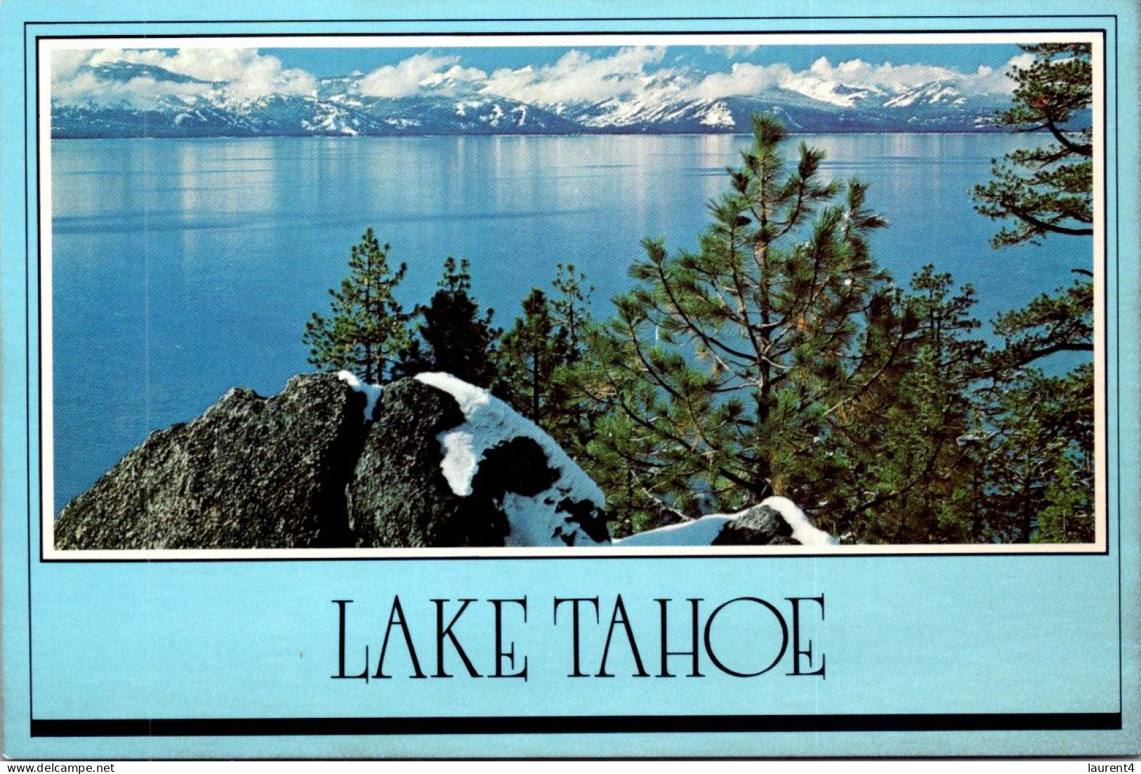 6-4-2024 (1 Z 12) USA - Lake Tahoe In Winter - Altri & Non Classificati