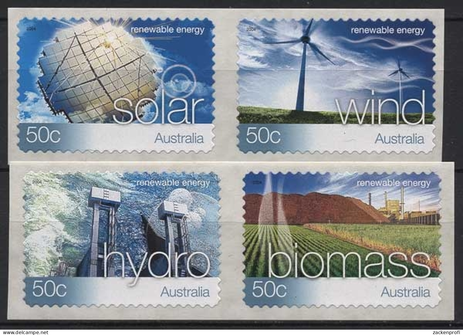 Australien 2004 Erneuerbare Energiequellen 2302/05 Postfrisch - Mint Stamps