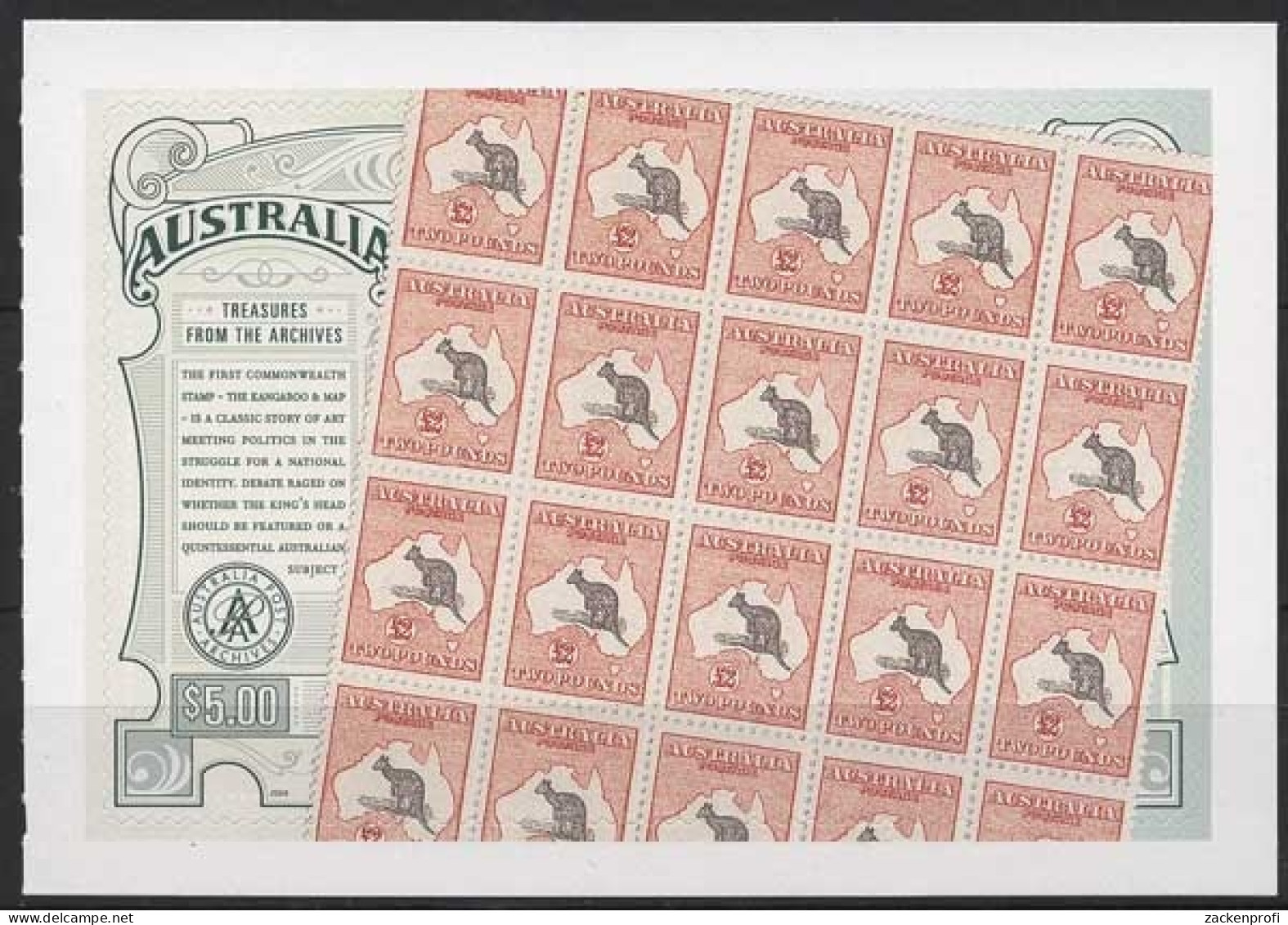 Australien 2004 Schätze Aus Dem Nationalarchiv 2367 Postfrisch (C25132) - Mint Stamps