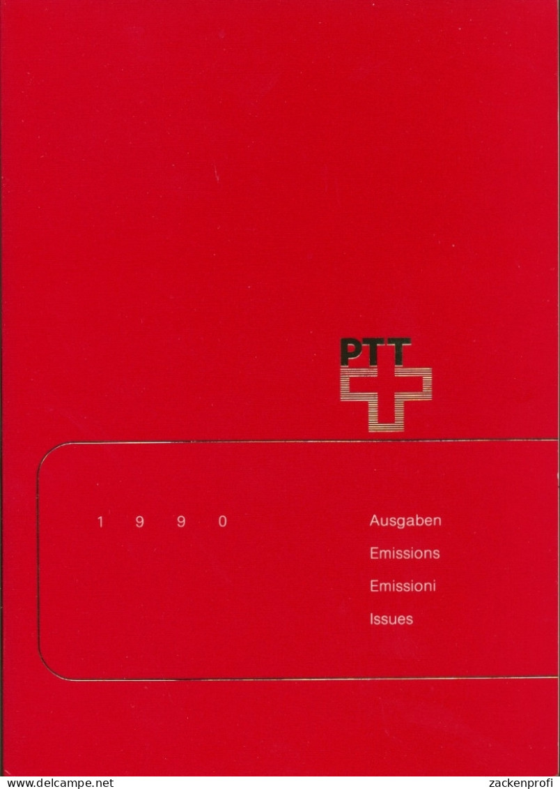 Schweiz Jahrbuch 1990 Gestempelt (XL16136) - Usados